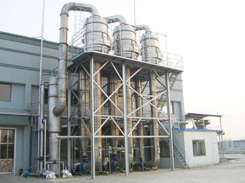 三效強制循環(huán)蒸發(fā)器